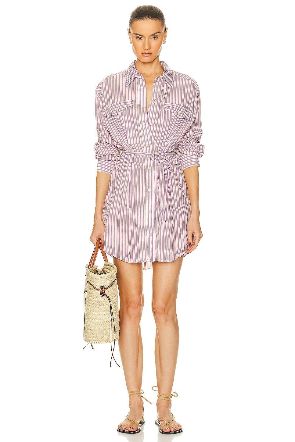 Isabel Marant Etoile Liliane Dress Purple. (also in ). Product Image