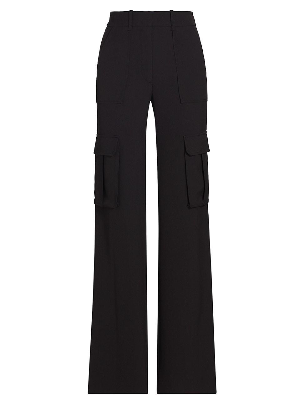 Veronica Beard Saul Wide Leg Cargo Pants Product Image