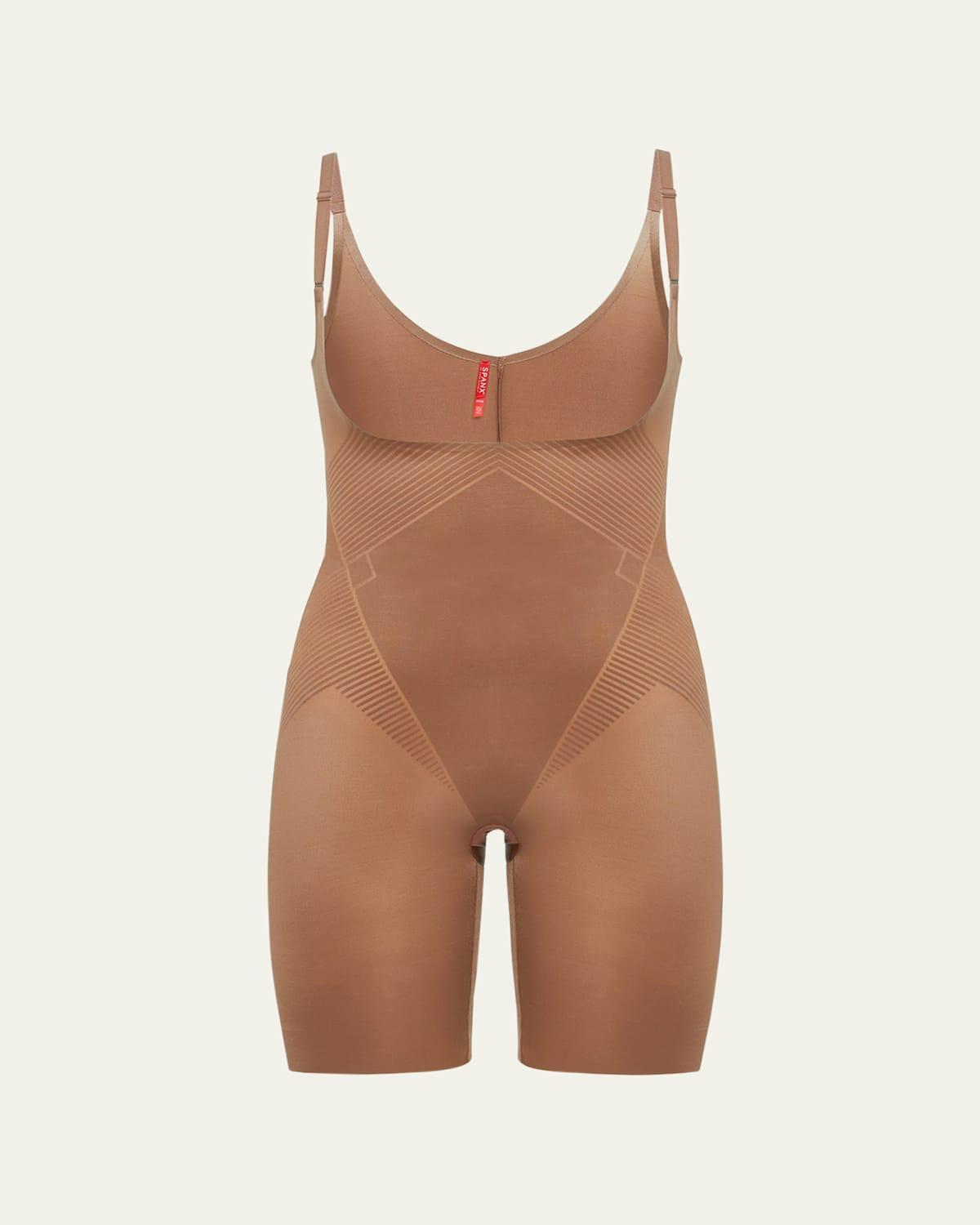 SPANX Thinstincts 2.0 Open Bust Mid-Thigh Bodysuit Product Image