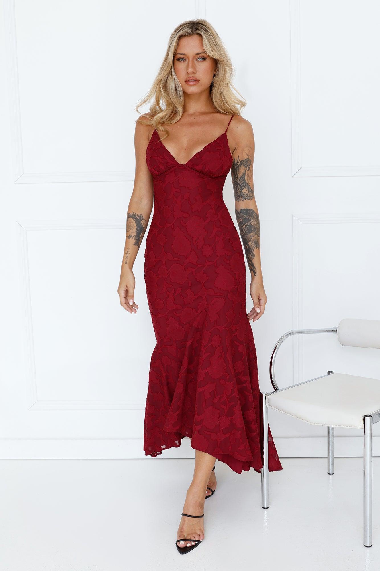 Events Countryside Maxi Dress Wine product image