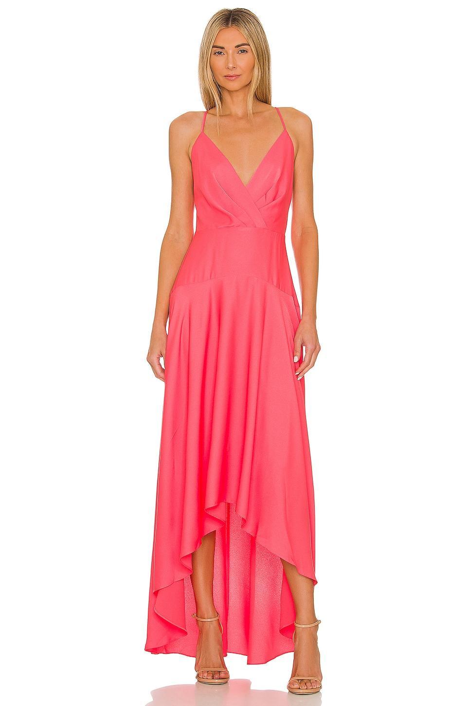 Crossback Evening Dress BCBGMAXAZRIA Product Image