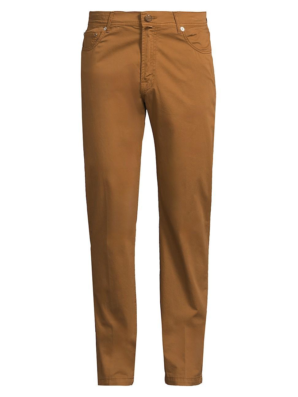 Mens Stretch-Cotton 5-Pocket Pants Product Image