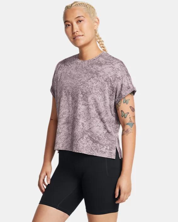 Women's UA Vanish Energy Crop Print Short Sleeve Product Image