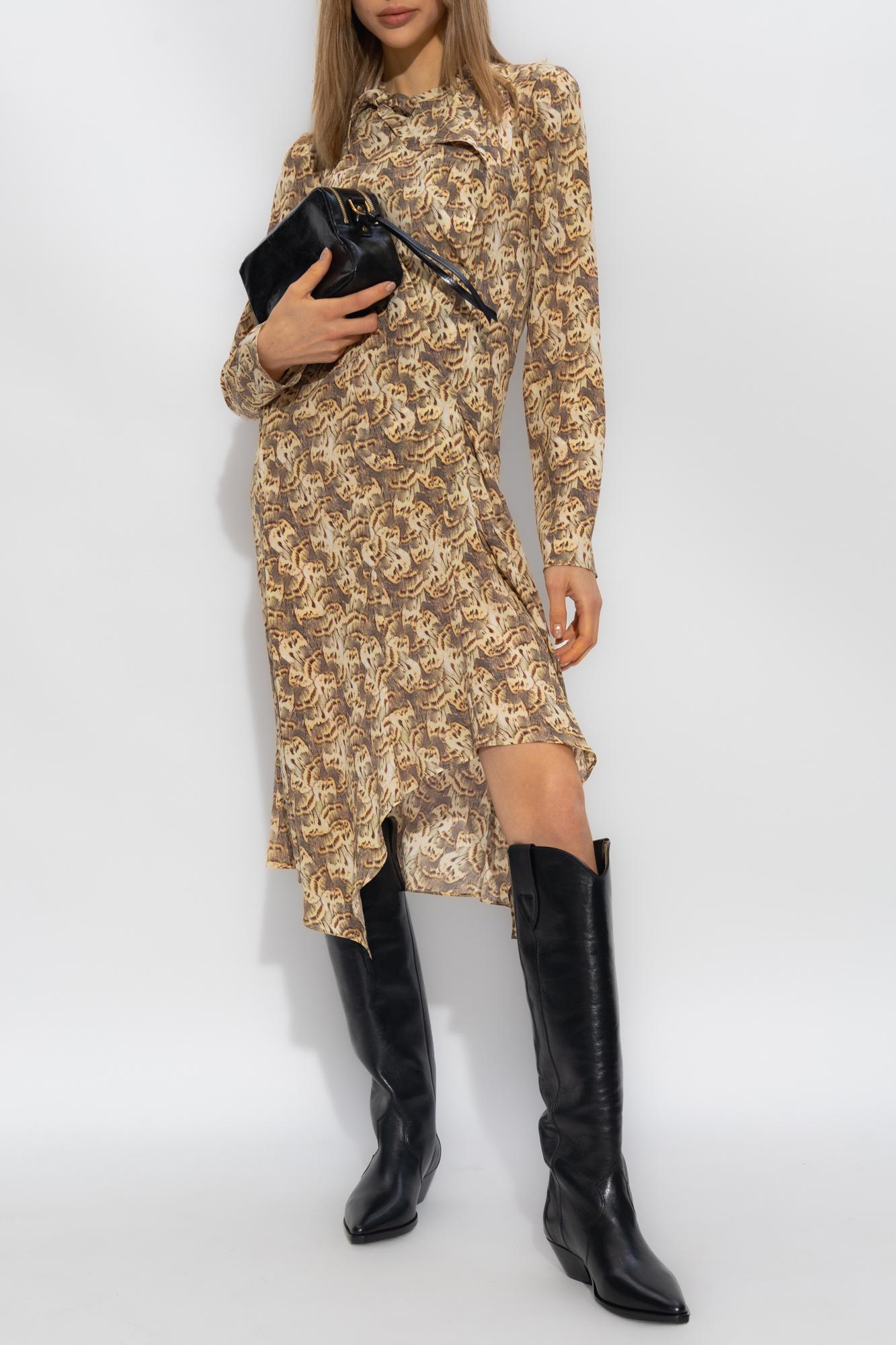 ISABEL MARANT ‘umaima' Dress In Beige Product Image