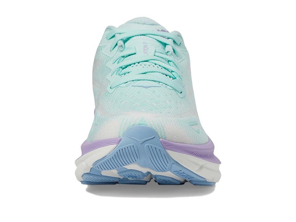 Hoka Women's Clifton 9 (Sunlit Ocean/Lilac Mist) Women's Shoes Product Image