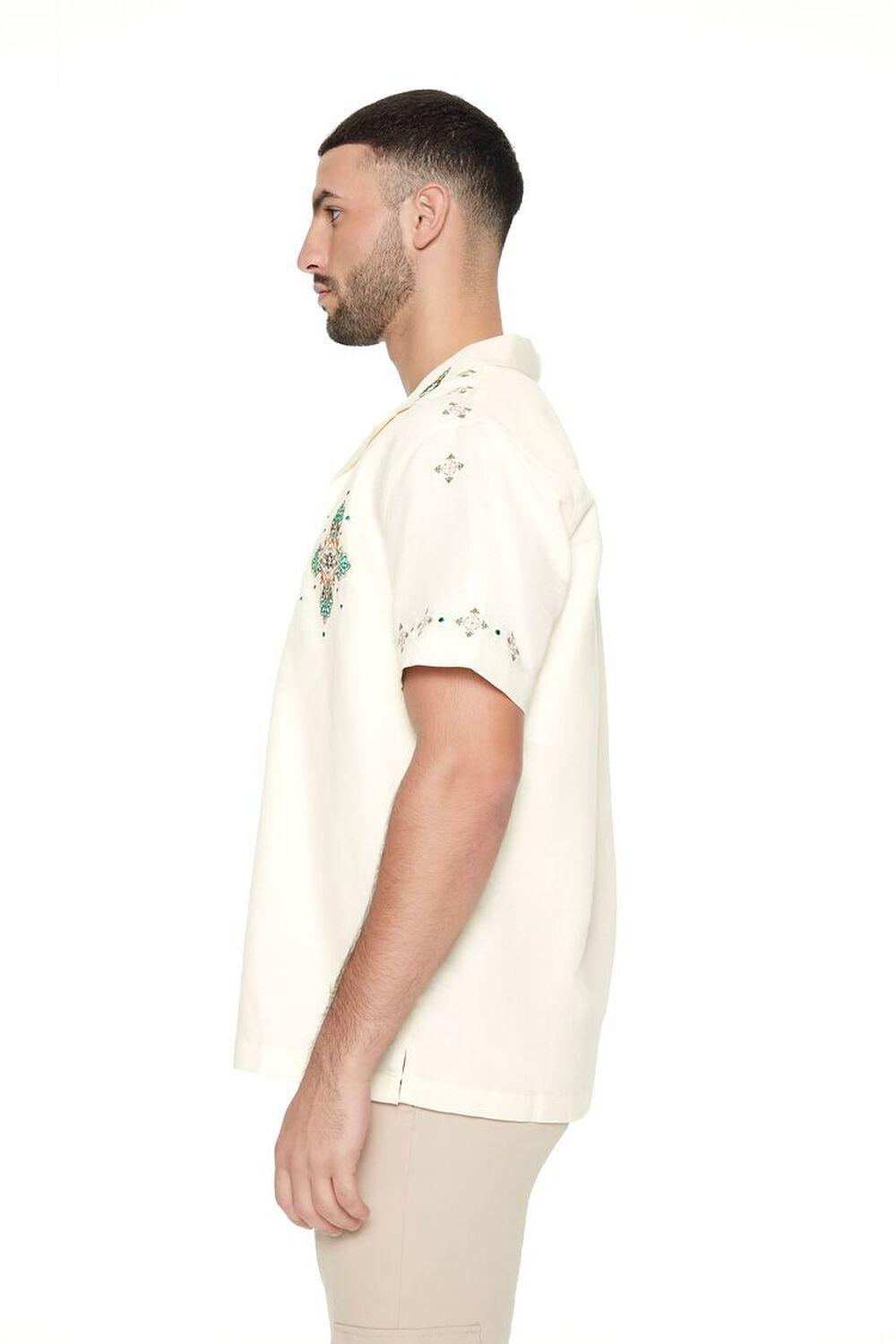 Geo Embroidered Shirt | Forever 21 Product Image