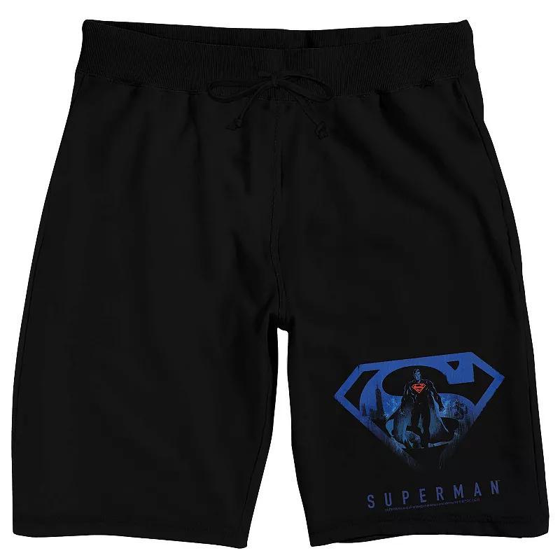 Mens Superman Classic Logo Sleep Shorts Product Image