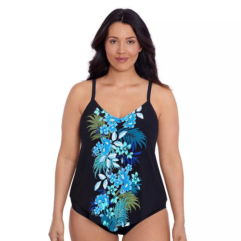 Womens Trimshaper Hank Tankini Swimsuit Top Product Image