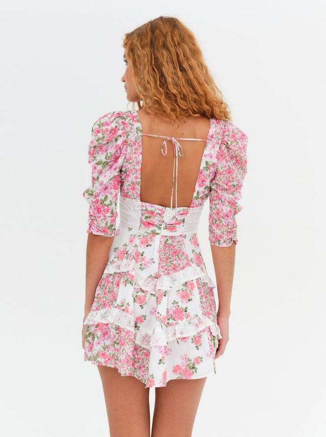 Rosalyn Mini Dress — Pink Product Image