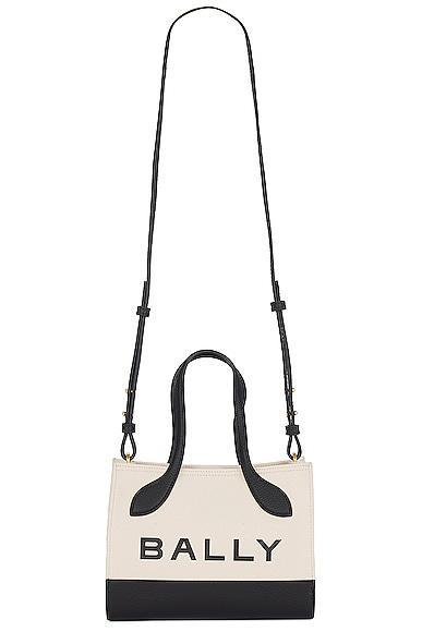 Bally Bar Tote Bag in Cream Product Image