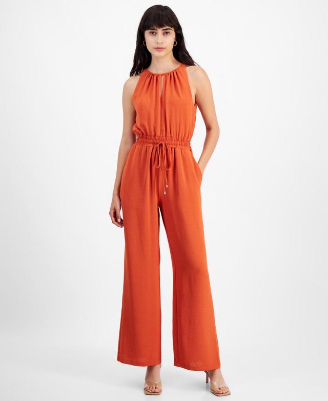 Tahari Asl Womens Sleeveless Wide-Leg Jumpsuit Product Image