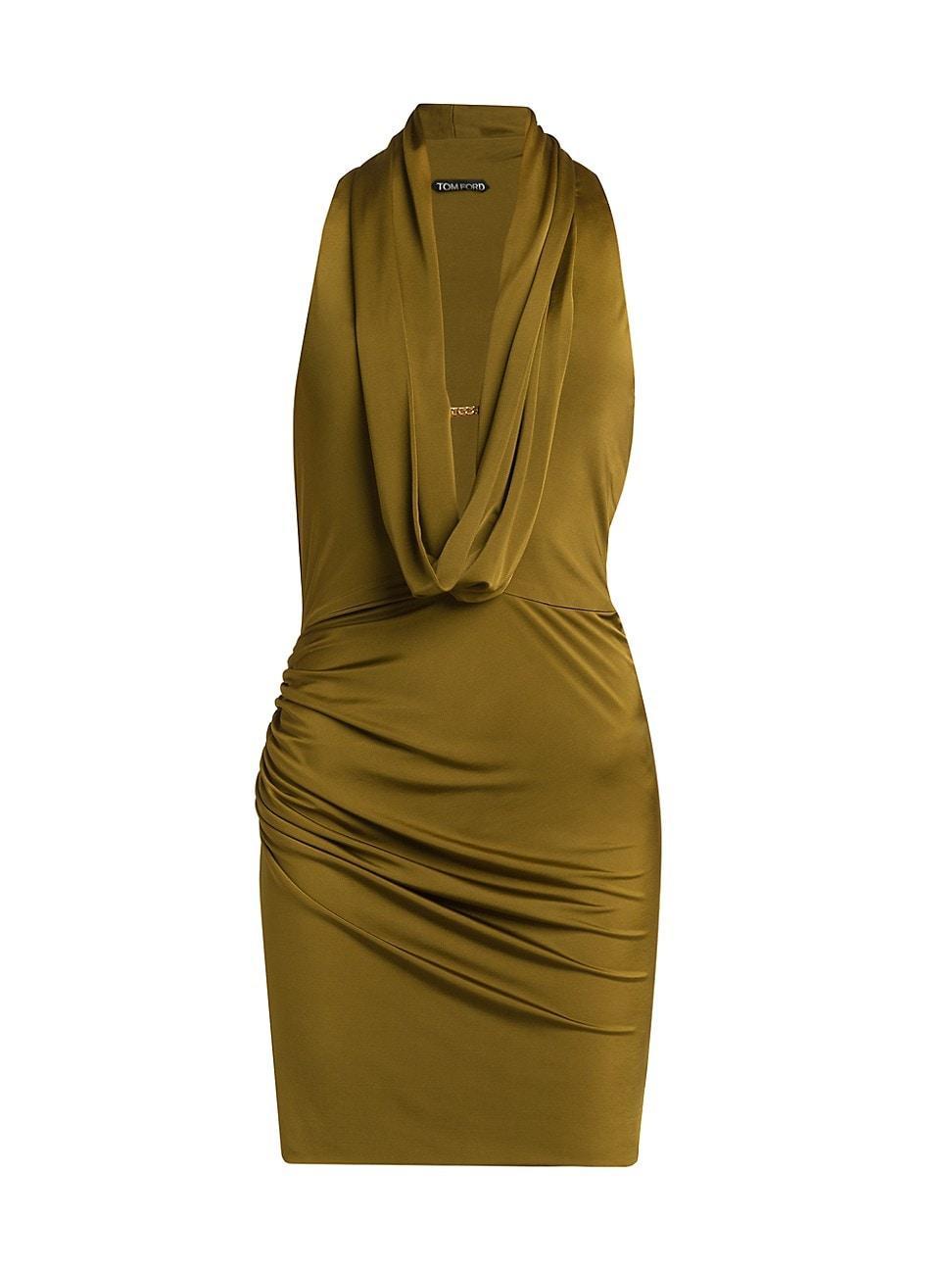 Draped Cocktail Minidress Product Image