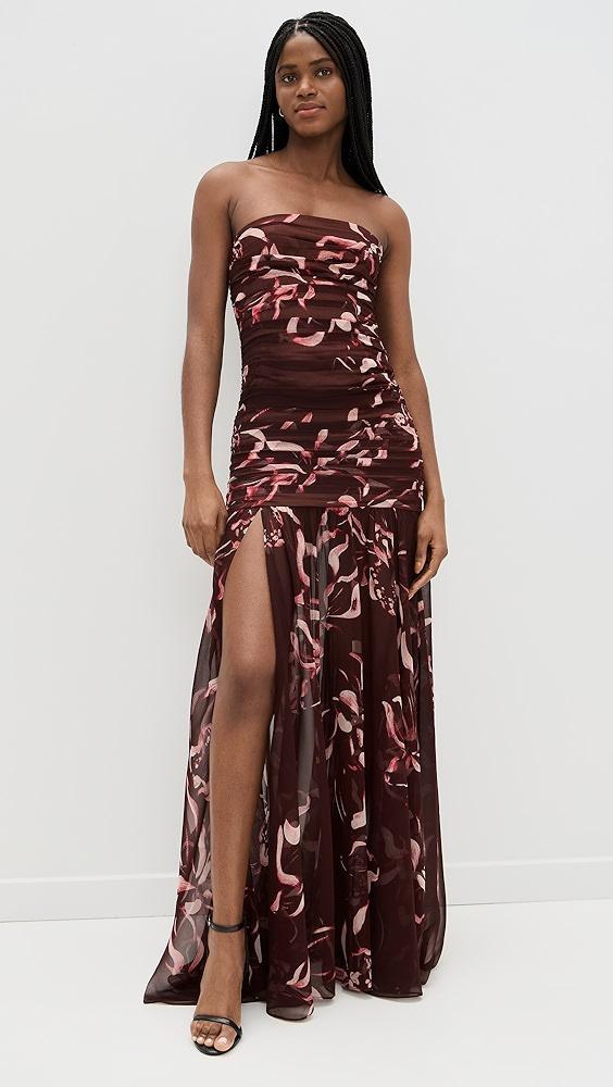 Retrofête Annalise Silk Dress | Shopbop Product Image