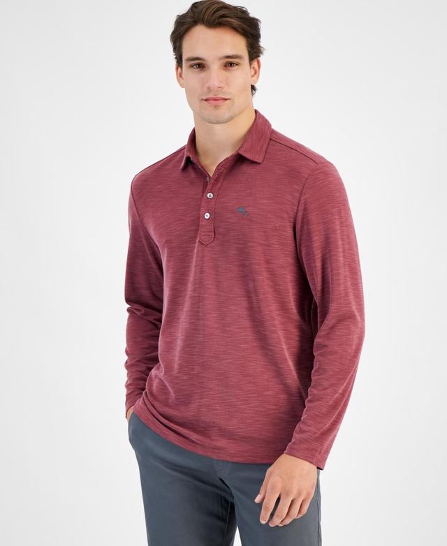 Tommy Bahama Mens Golden Sands Long-Sleeve Polo Shirt Product Image