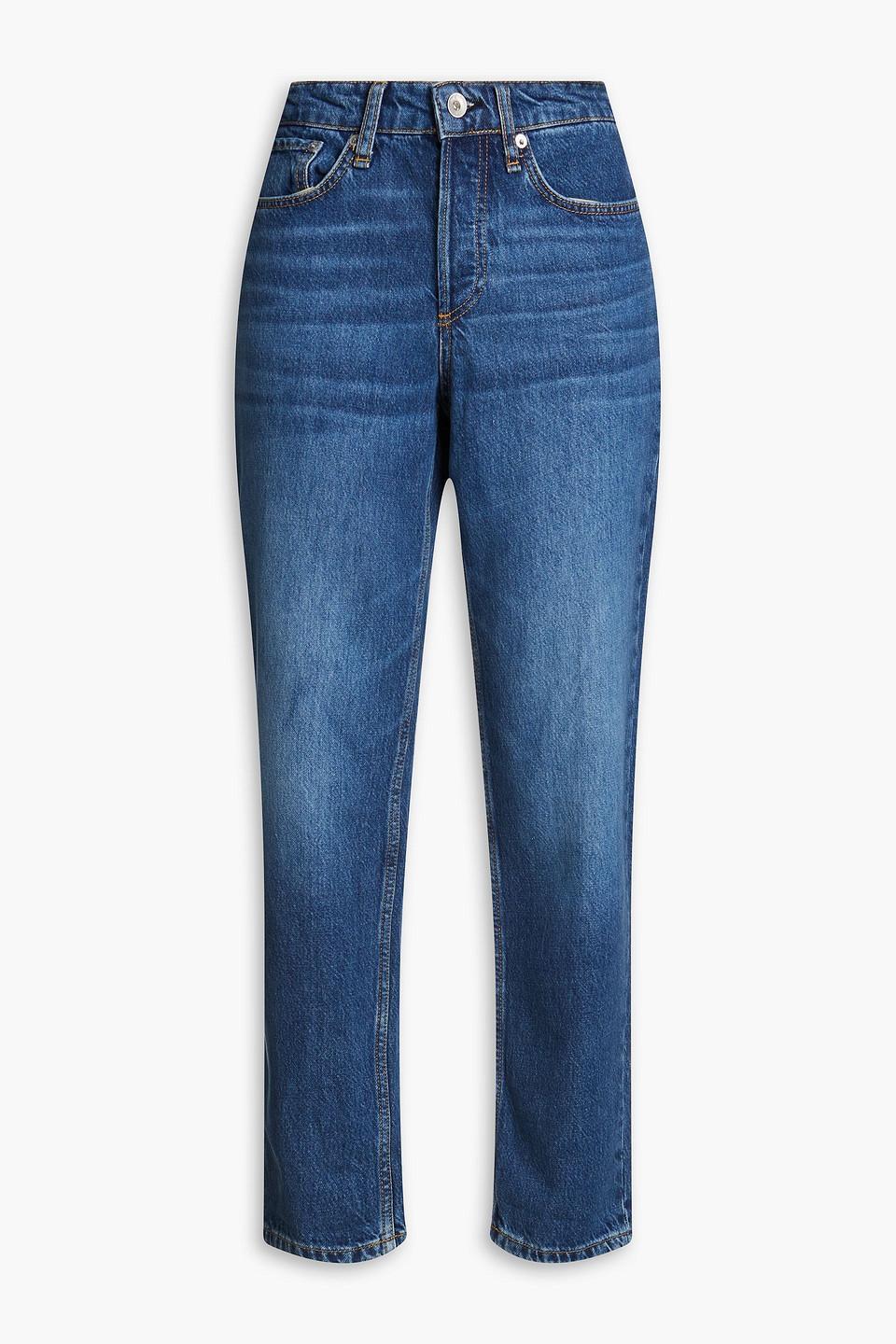 Rosa Faded Boyfriend Jeans In Mid Denim product image