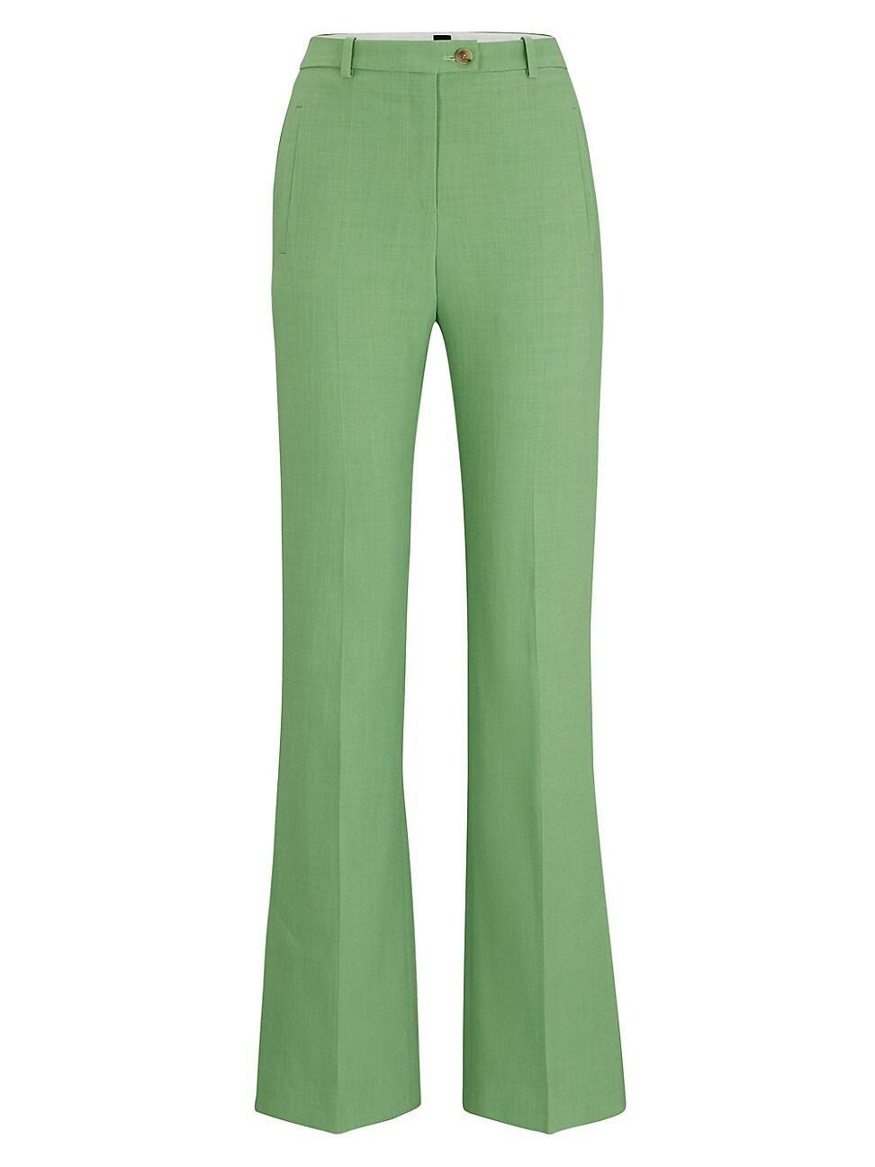 Womens Slim-Fit Trousers Product Image