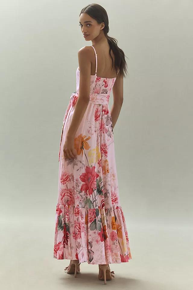 BHLDN Aubree Sleeveless Fit & Flare Linen Maxi Dress Product Image