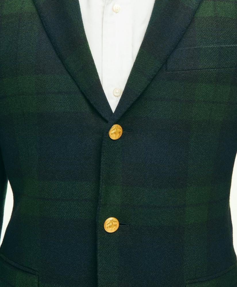 Classic Fit Blazer in Black Watch Tartan Wool Tweed Product Image