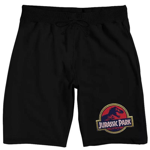 Mens Jurassic Park Logo Sleep Shorts Product Image