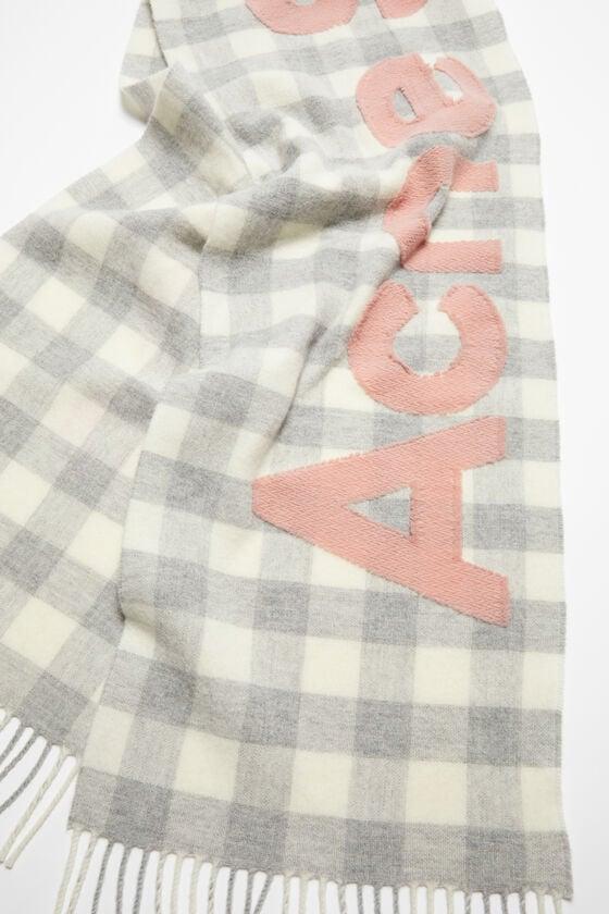 Check logo scarf Product Image