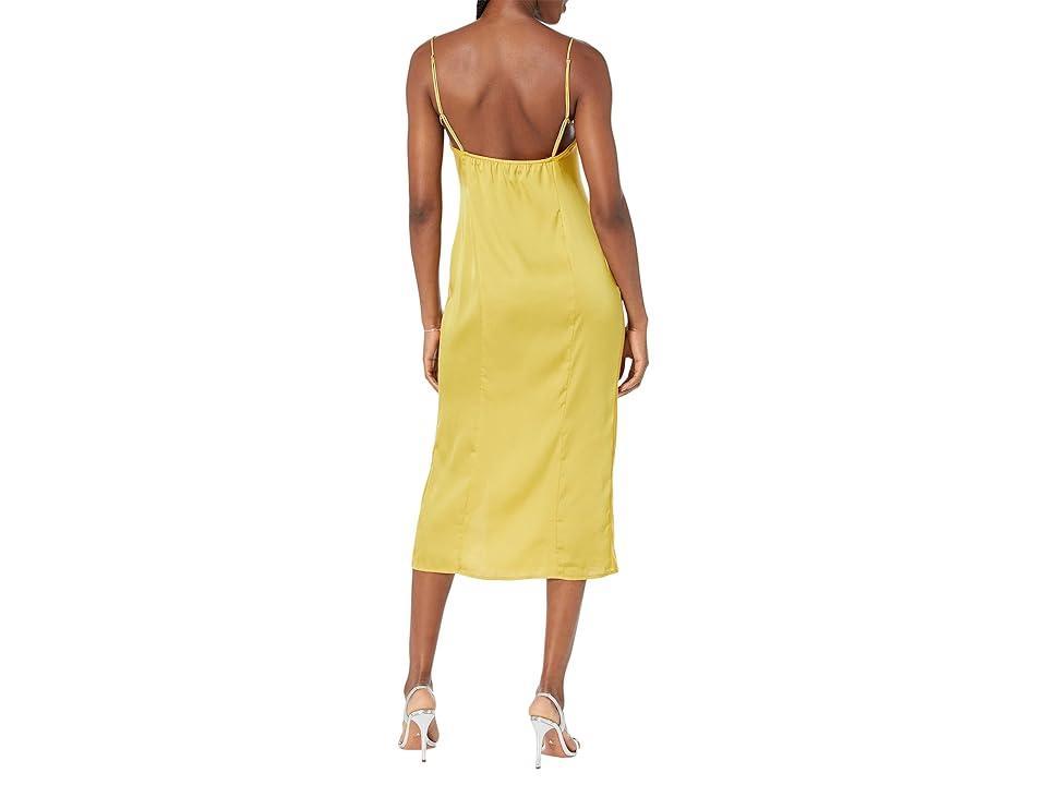 Free People City Cool Midi Slip (Bitter Oil) Women's Clothing Product Image