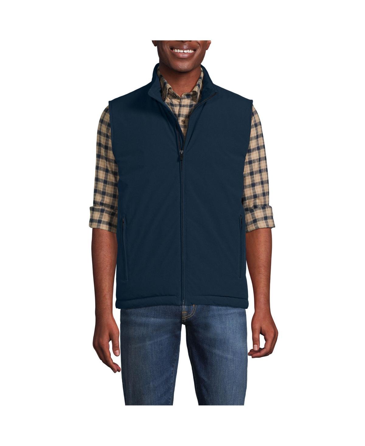 Mens Lands End Commuter Refined Non-Quilted Vest Product Image