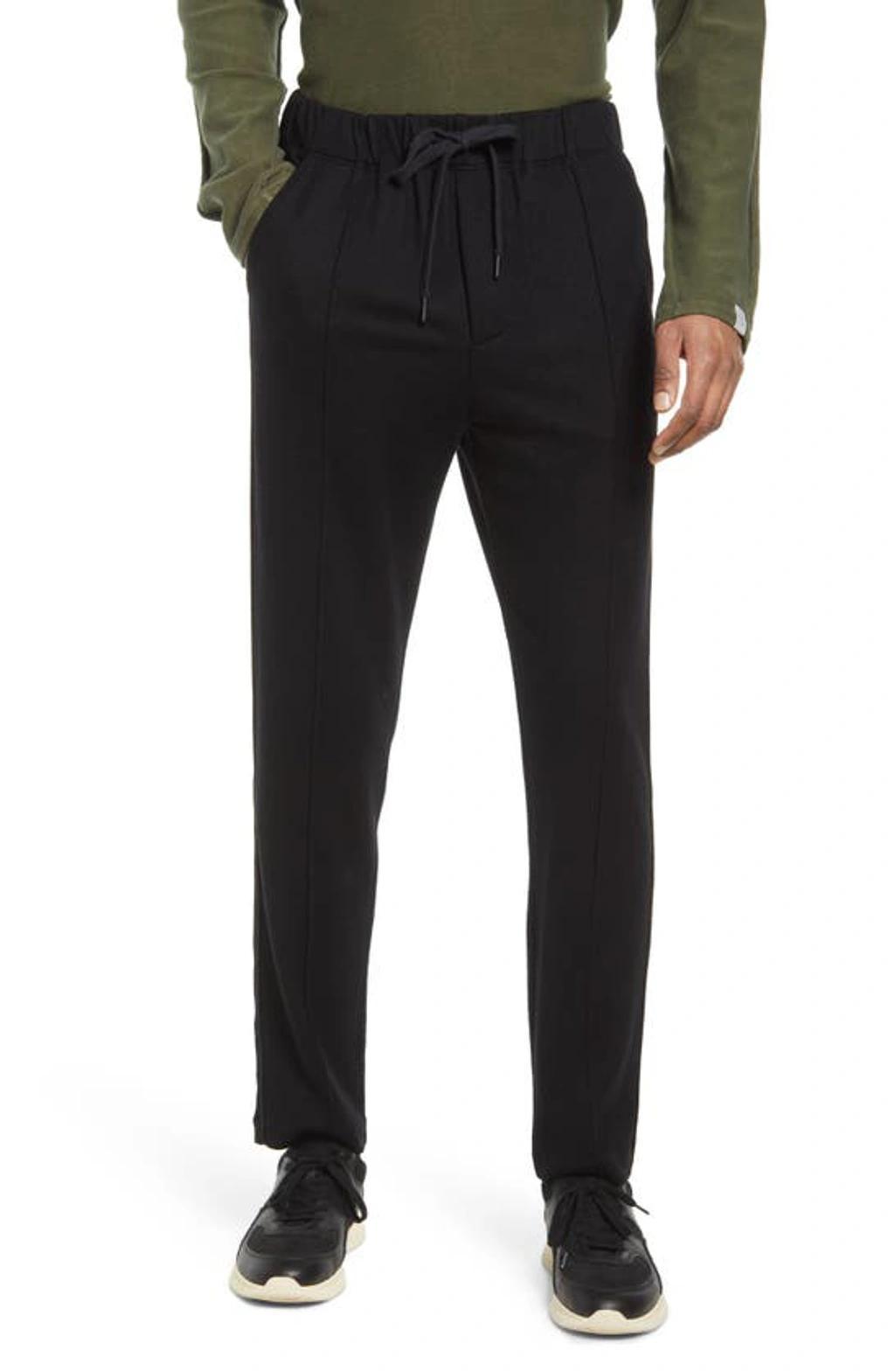 Black Wool Andrew Lounge Pants Product Image