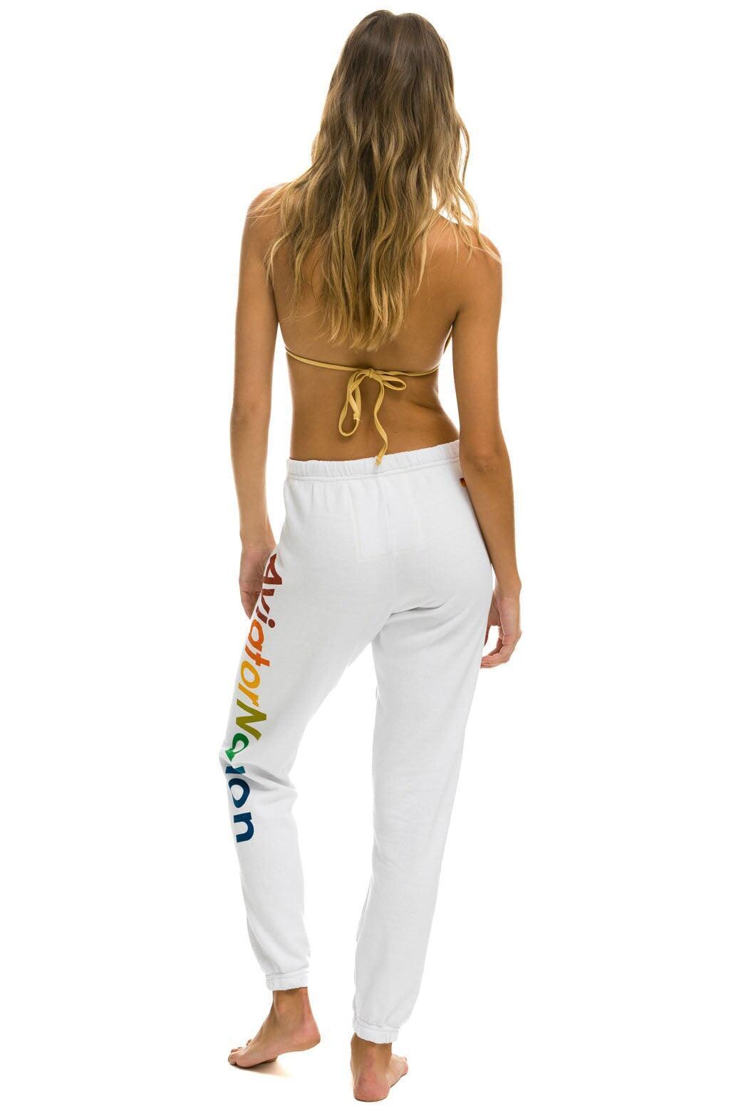 AVIATOR NATION SF - SWEATPANTS WHT Female Product Image