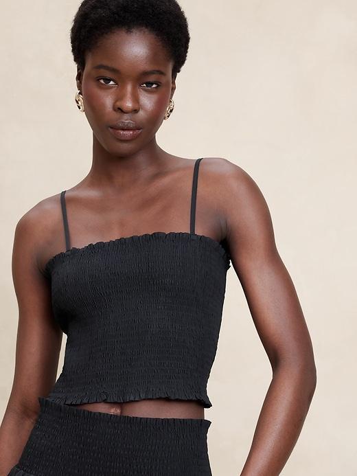 Smocked Crop Top Product Image