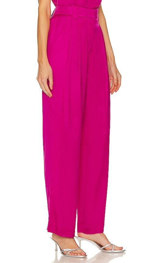 A.L.C. Fynn Pant in Fuchsia. Product Image