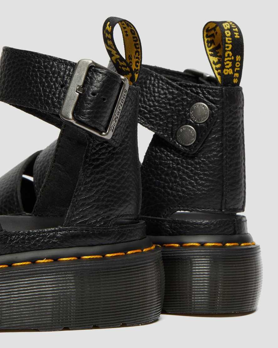 Dr. Martens Clarissa II Quad Sandals Black 6 Product Image