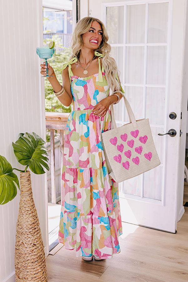 Fun In The Sun Smocked Maxi Dress product image