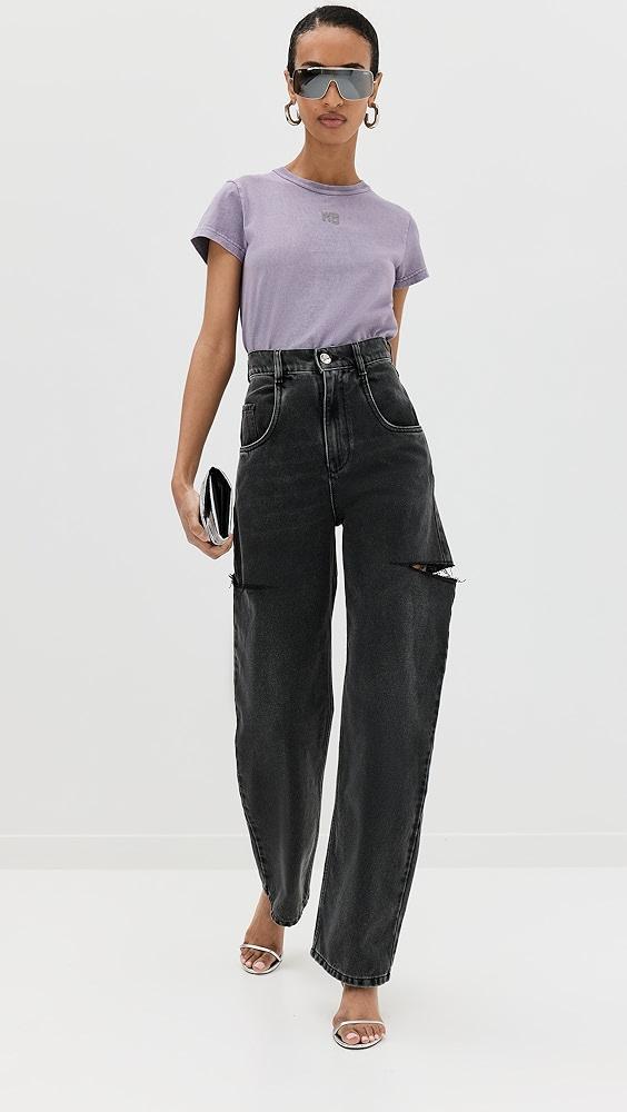 Maison Margiela Denim Jeans with Slash Details | Shopbop Product Image