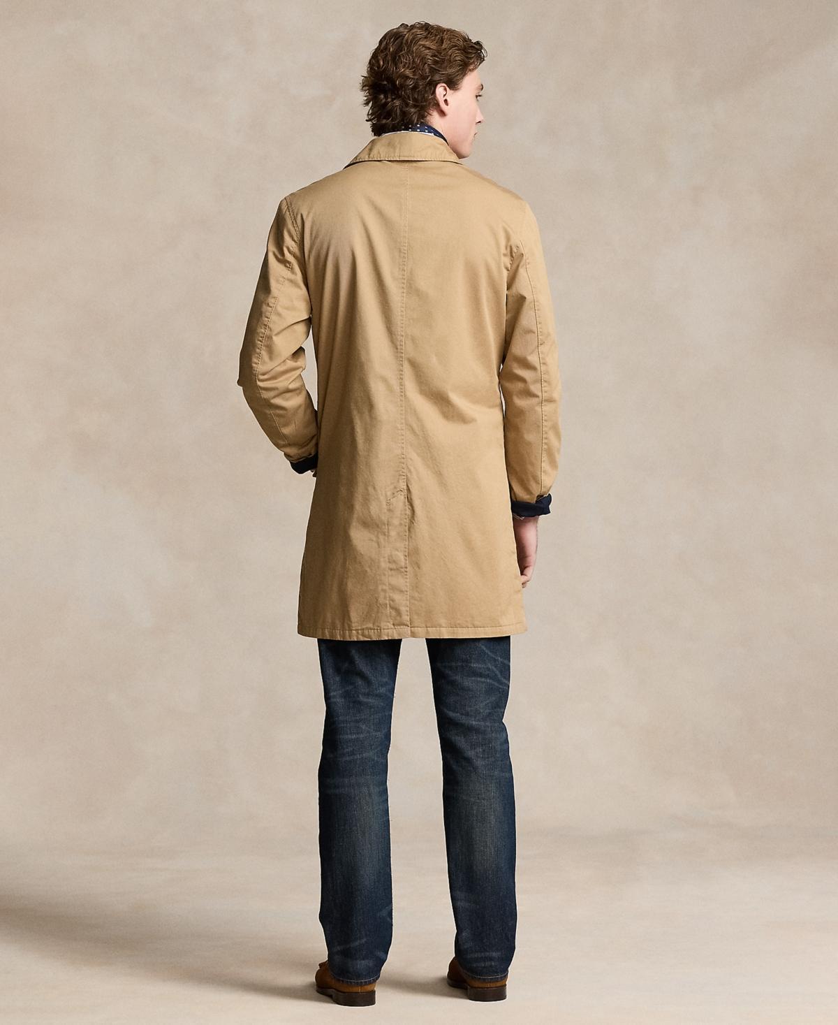 Men's Twill Walking Coat In Cafe Tan Product Image