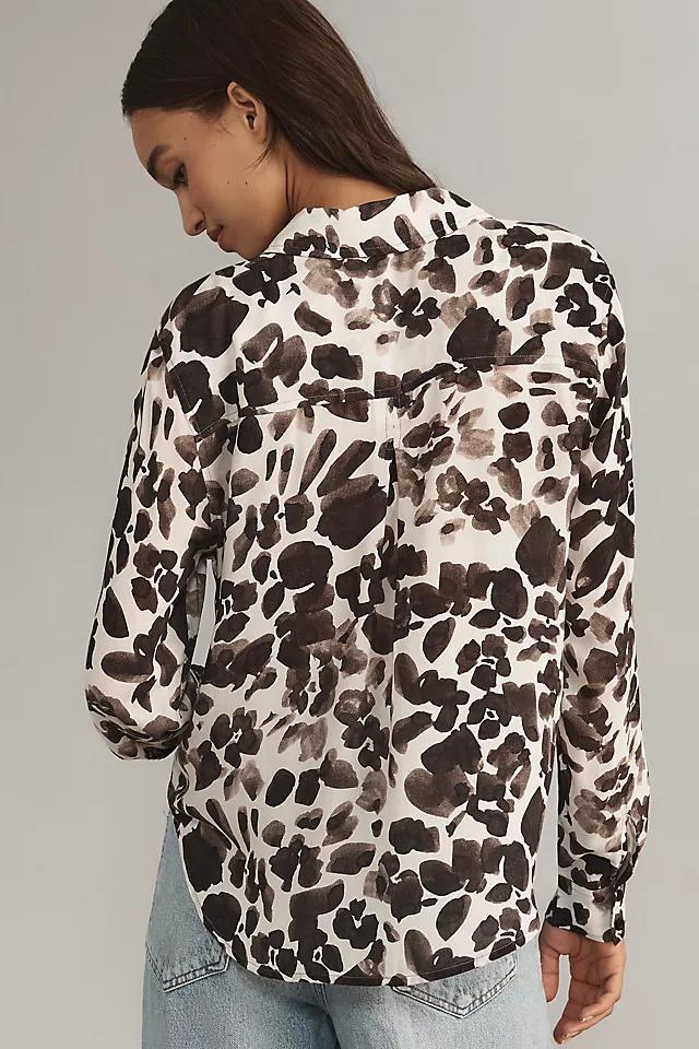 Cloth & Stone Long-Sleeve Buttondown Blouse Product Image