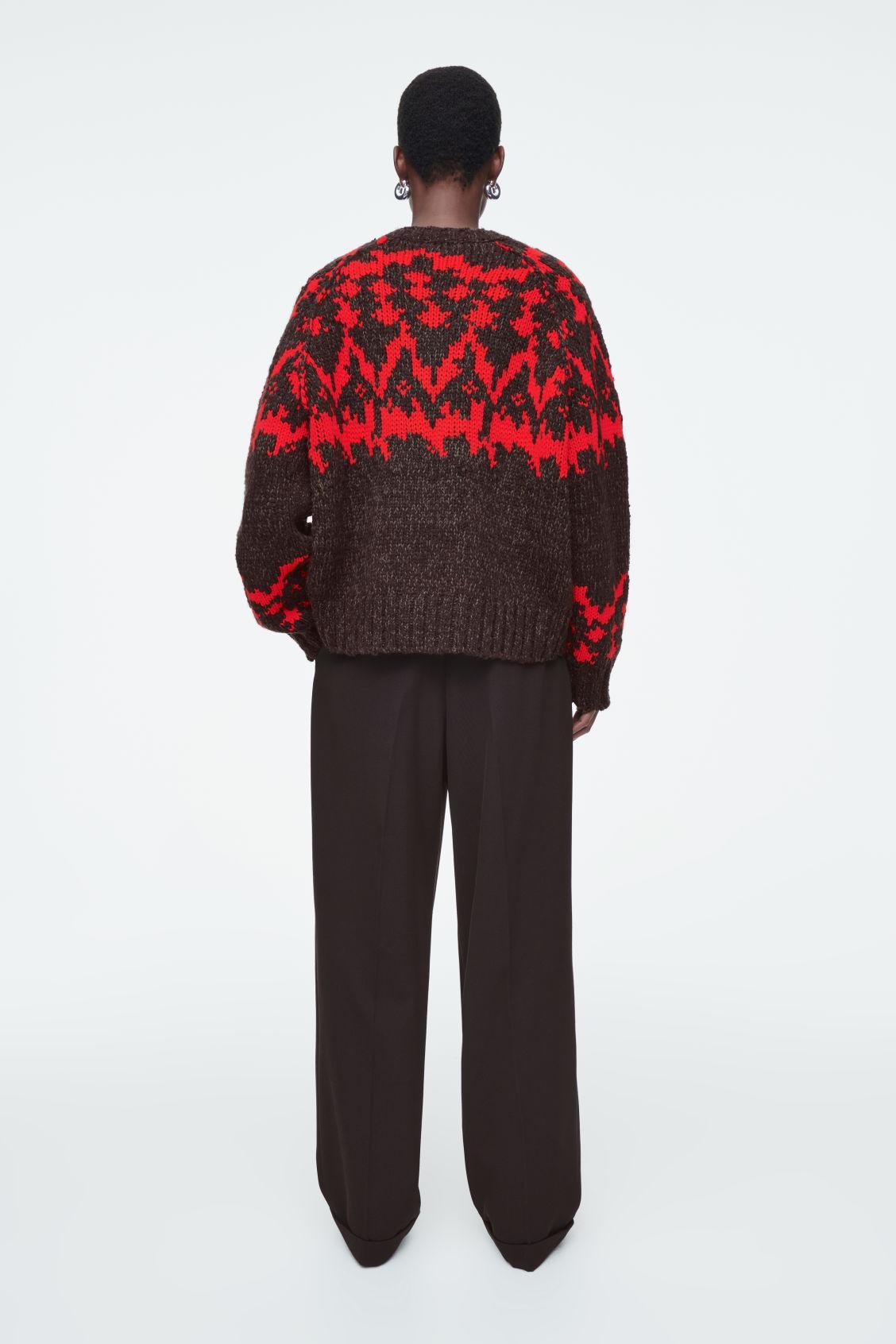 FAIR-ISLE WOOL SWEATER Product Image