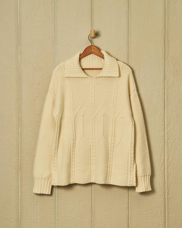 Shoreline Sweater in Egret Product Image