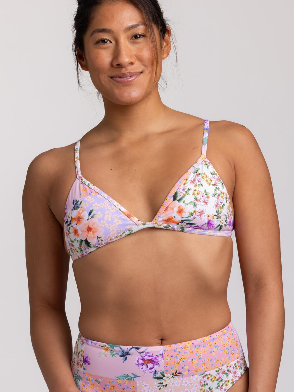 Lily Bikini Top - Cottage Patch Female Product Image