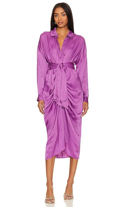 Steve Madden Sula Long Sleeve Shirtdress Product Image