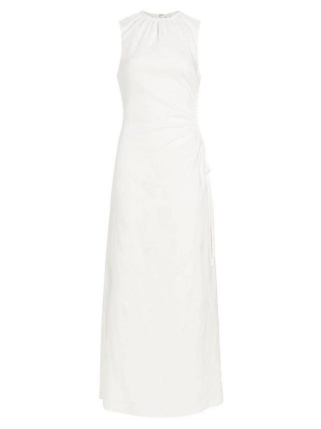 Womens Blanche Cut-Out Linen Maxi Dress Product Image