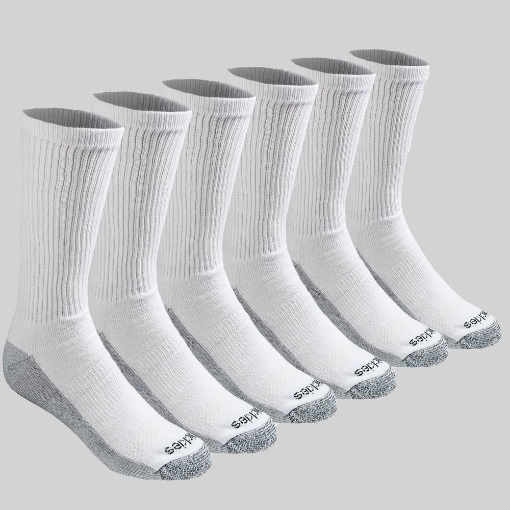 Mens Dickies 6-pack Dri-Tech Comfort Moisture-Control Crew Socks Product Image