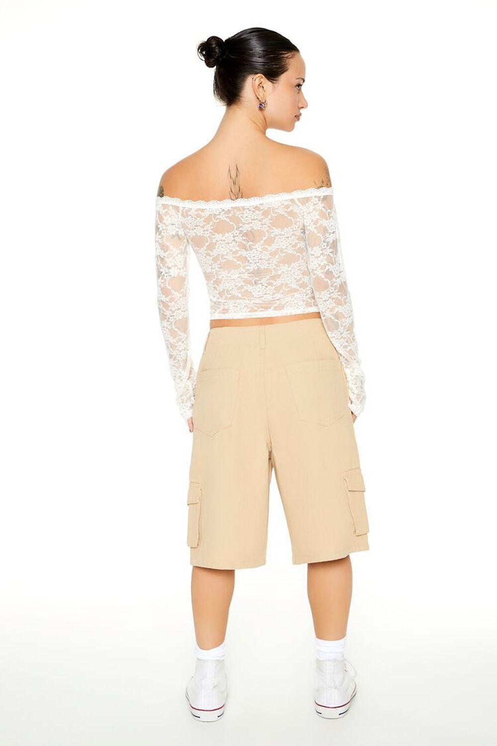 Twill Bermuda Shorts | Forever 21 Product Image