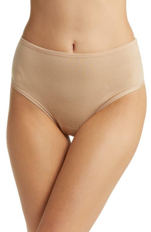 Hanky Panky Womens Playstretch Natural Rise Thong Underwear Product Image