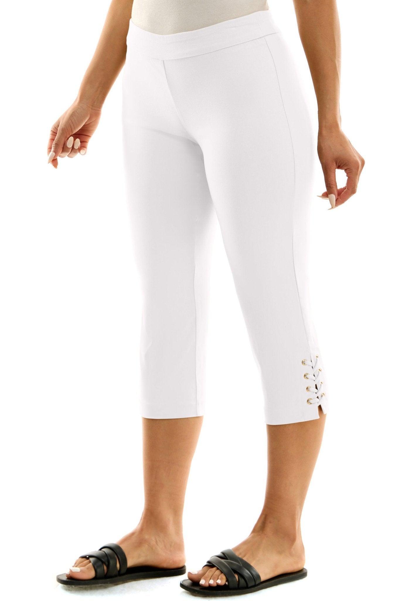 Pull-On Pant with Ankle Detail Product Image