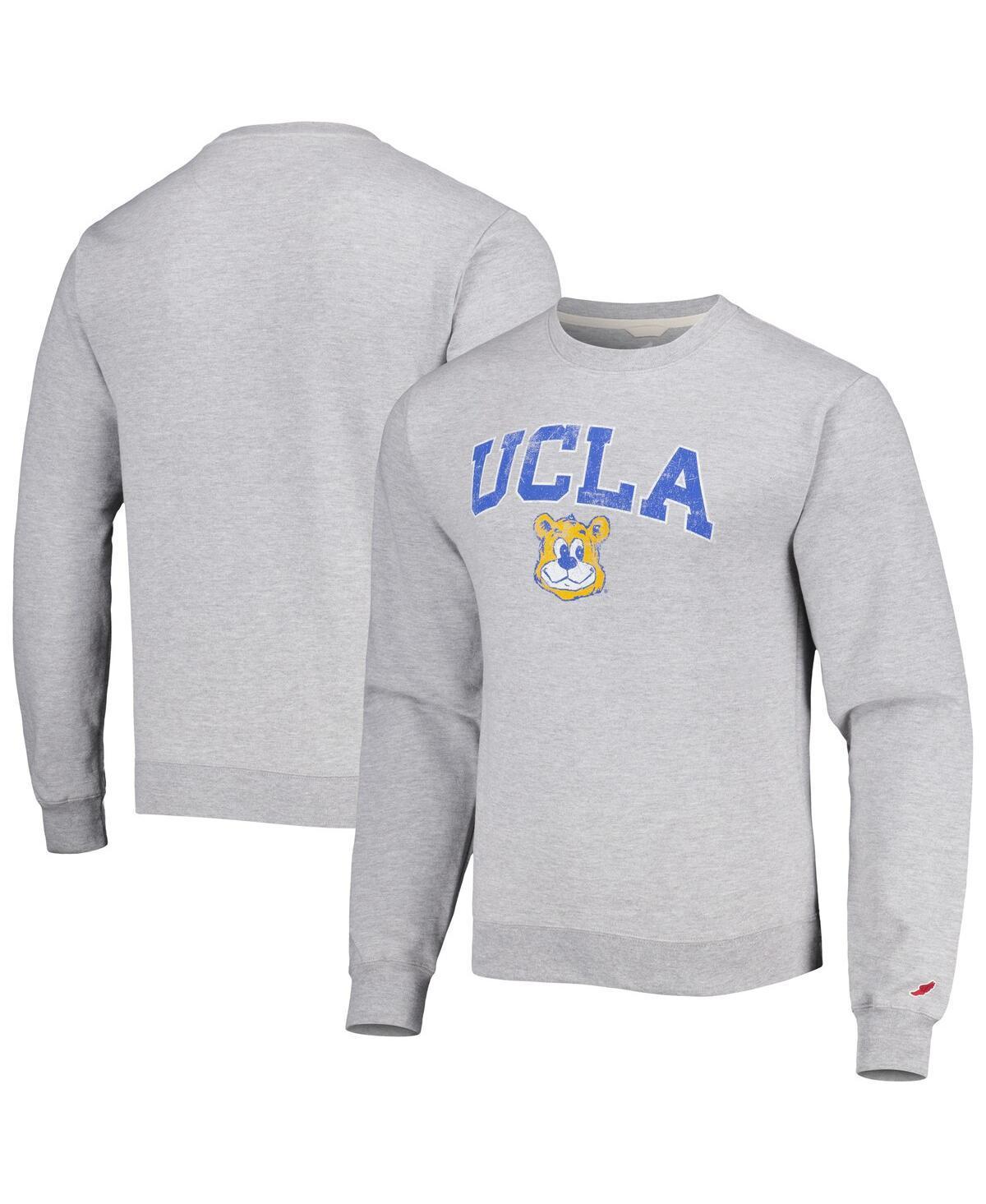 Mens League Collegiate Wear Gray Ucla Bruins 1965 Arch Essential Pullover Sweatshirt Product Image