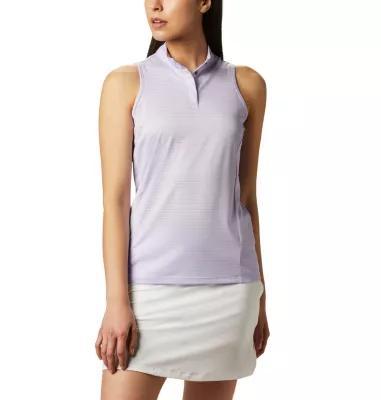 Columbia Women's Hole High Sleeveless Golf Polo- Product Image