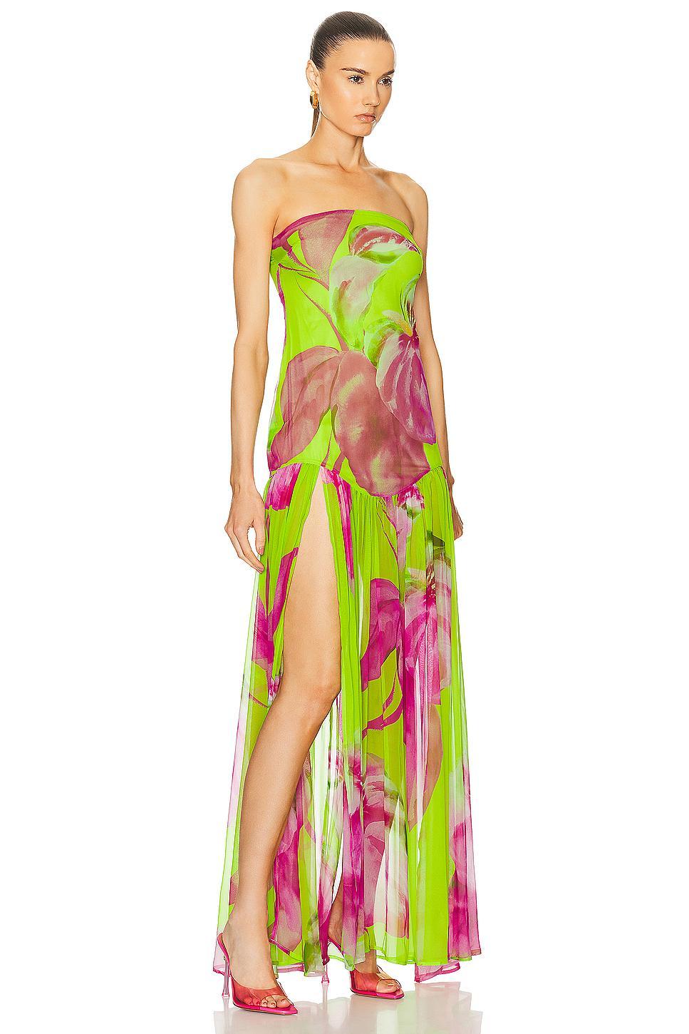 retrofete Marisol Dress Green. (also in L). Product Image