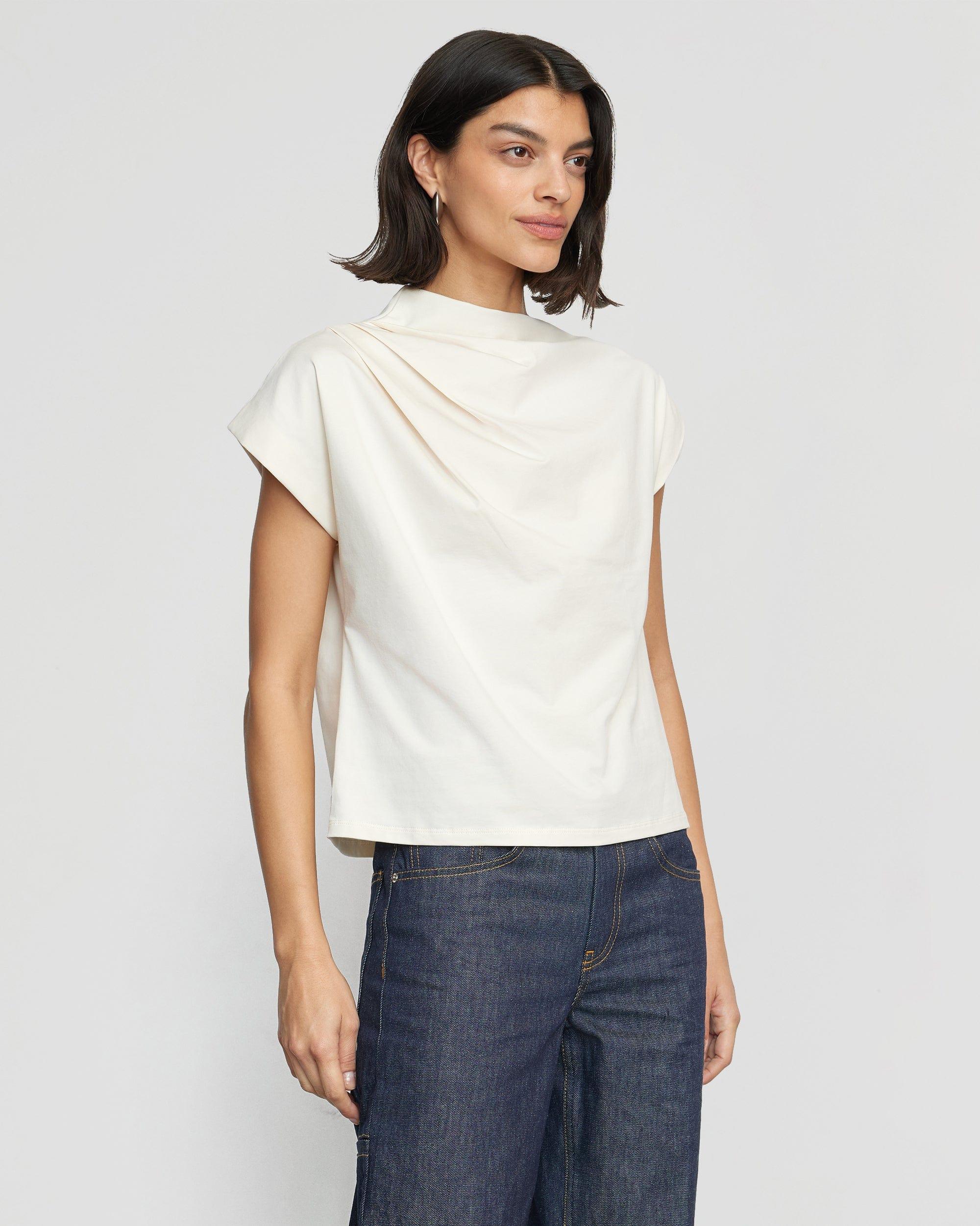 Kenny Asymmetric-Neck Tee Product Image