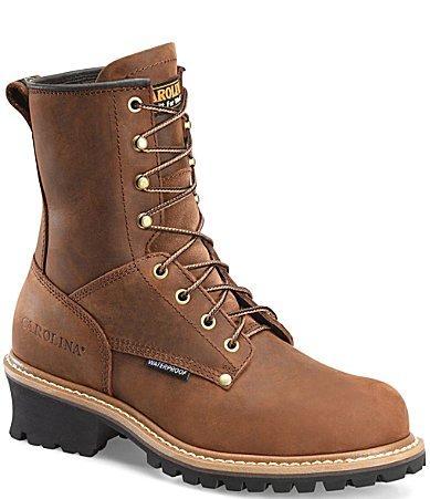 Carolina Mens Elm 8 Waterproof Logger Work Boots Product Image