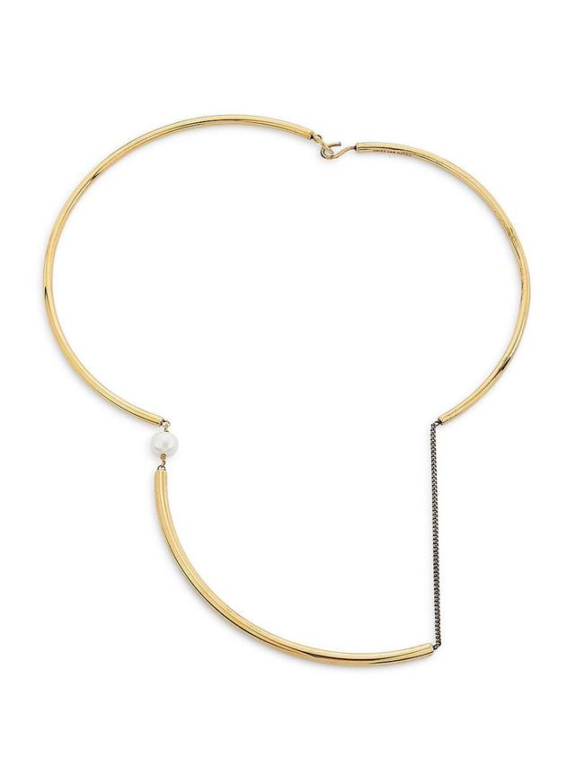 Womens Goldtone Chain Necklace Product Image